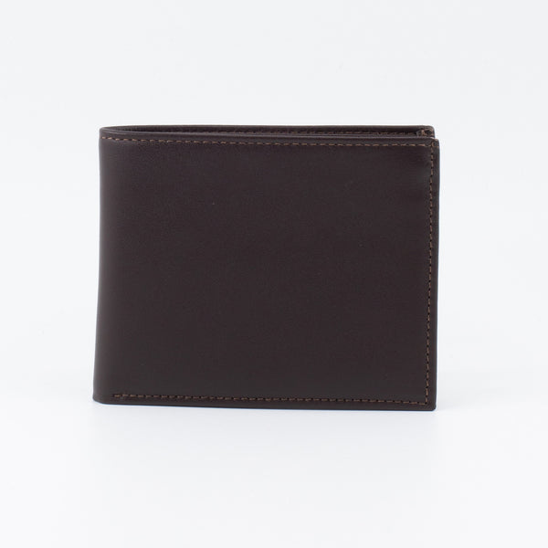 A Bifold, Premium Leather Wallet (Brown) - Chicatolia