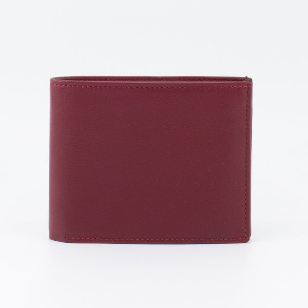A Multifold, Premium Leather Wallet (Burgundy) - Chicatolia