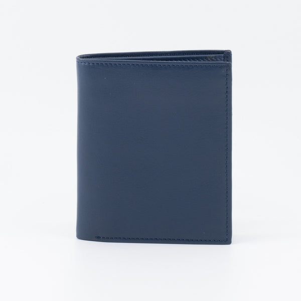 A Trifold, Premium Leather Wallet (Blue) - Chicatolia