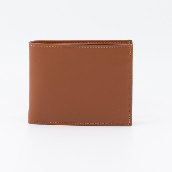 A Bifold, Premium Leather Wallet (Light Brown) - Chicatolia