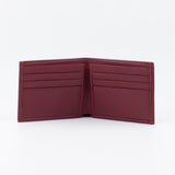 A Bifold, Premium Leather Wallet (Burgundy) - Chicatolia