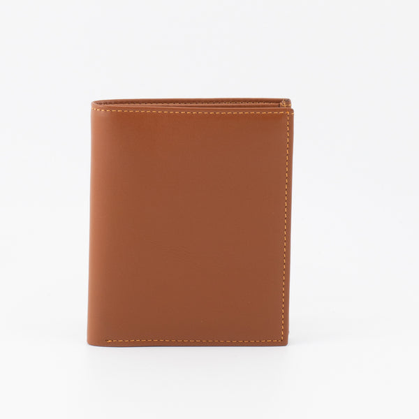 A Trifold, Premium Leather Wallet (Brown) - Chicatolia