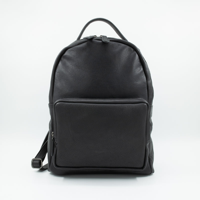 black faux leather backpack cheap Floater Leather Backpack