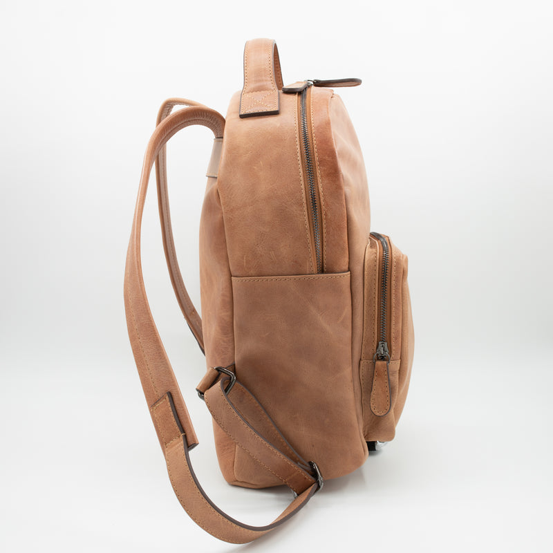 Crazy Horse Leather Backpack - Chicatolia